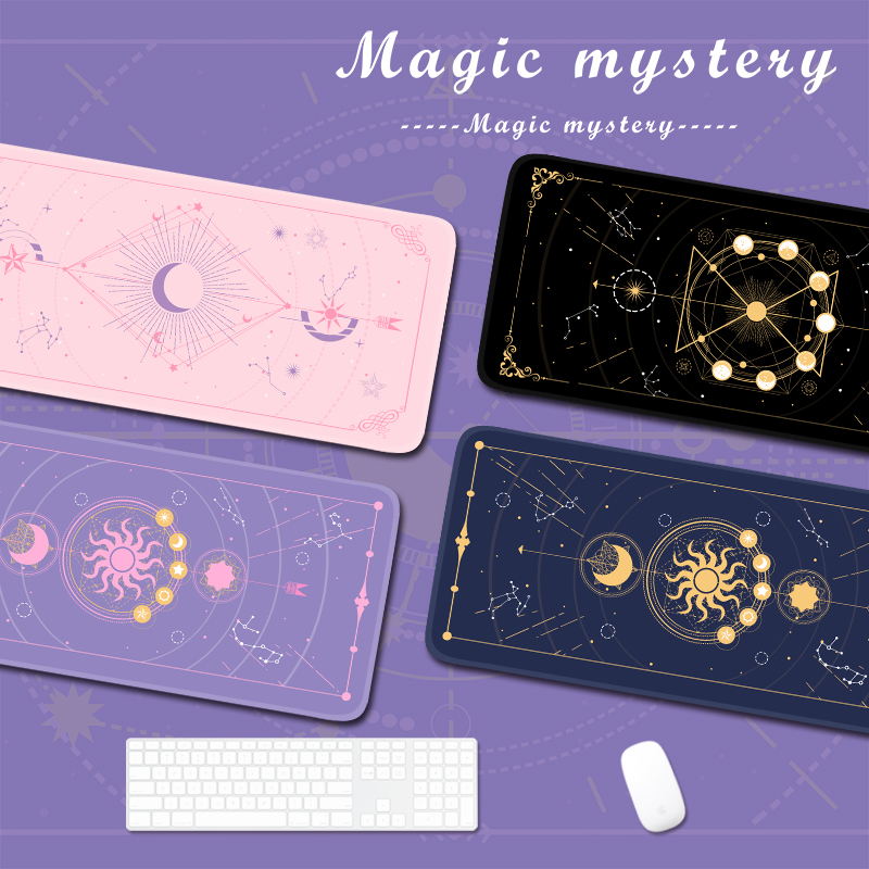 Gaming Accessories Desk - Magic Moon Star Paars Extra Grote