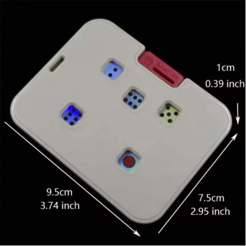 Gaming Accessories For Table - Draagbare dobbelstenen EDC stressverlichter mechanische kaartpers