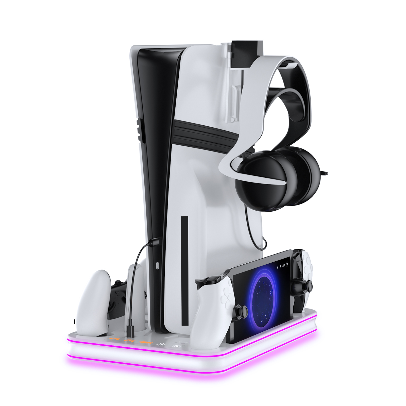 Headset Stand Rgb - STORM WYRM Voor PS5 Slim/Pro Console