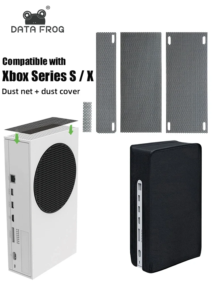 Gaming Accessories Xbox Series S - DATA FROG Afneembare, wasbare, stofdichte beschermhoesfilterset