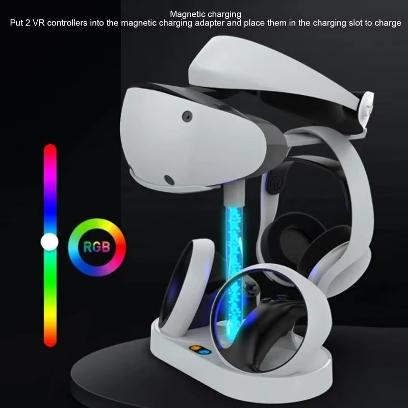 PG-P5V001: oplaadstation met i - Headset Stand Rgb recensie en prijs