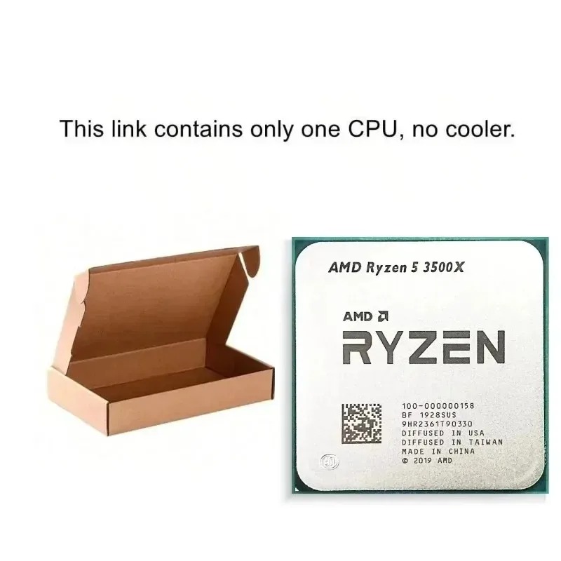 AMD R5 3500X, originele, gloed - Amd Cpu Ryzen 5 recensie en prijs