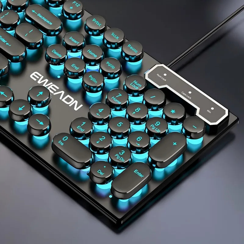 Retro Punk mechanisch toetsenb - Gaming Set Accessories recensie en prijs