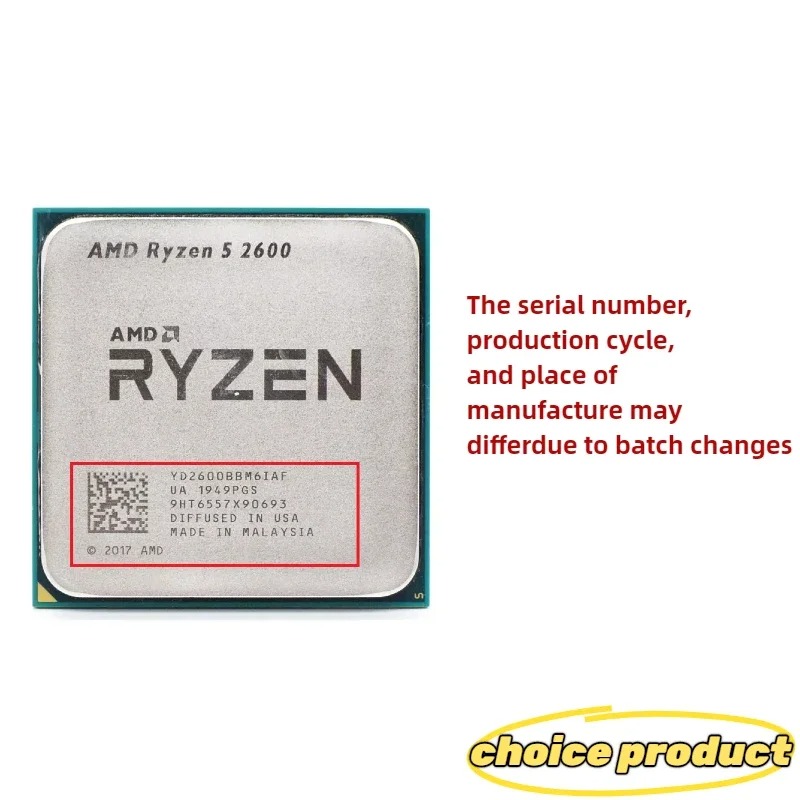 AMD Ryzen 5 R5 2600 3.4GHz 6-C - Amd Cpu Ryzen 5 recensie en prijs