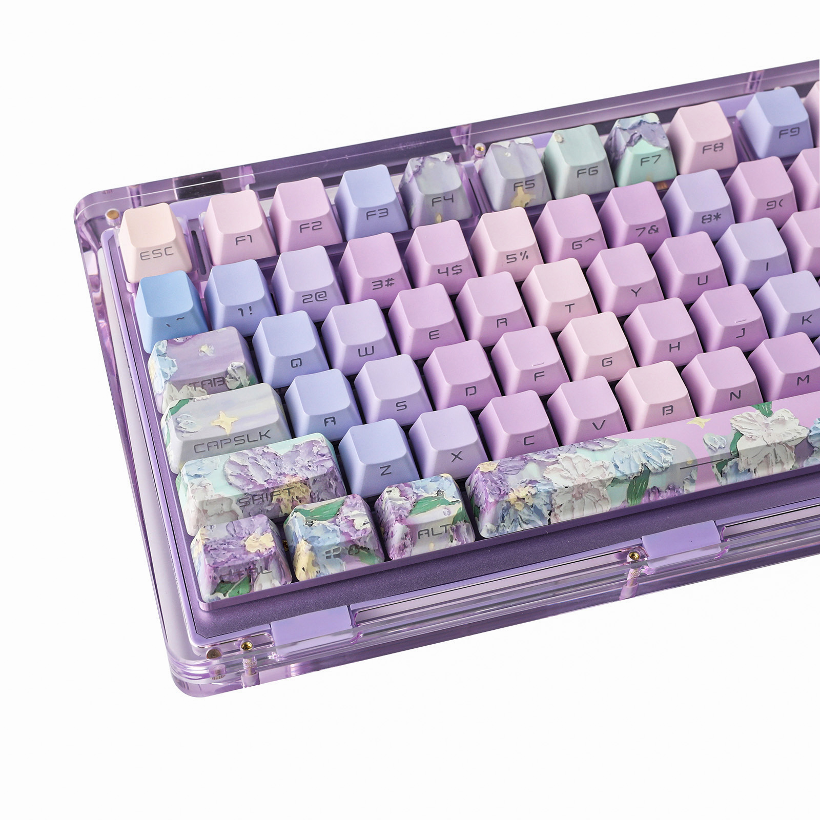KiiBOOM Violet Keycaps Set 133 - Gaming Set Accessories recensie en prijs