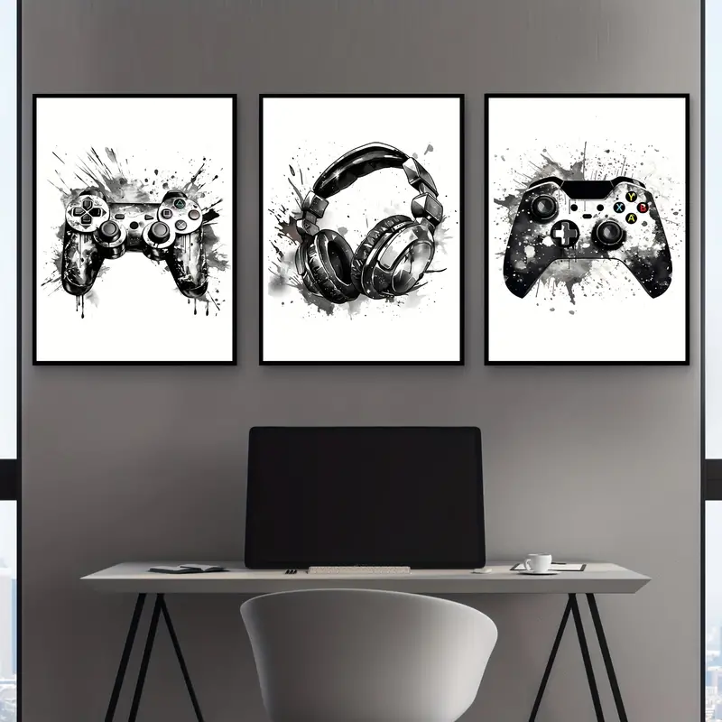 3-delige frameloze canvas schi - Gaming Set Accessories recensie en prijs