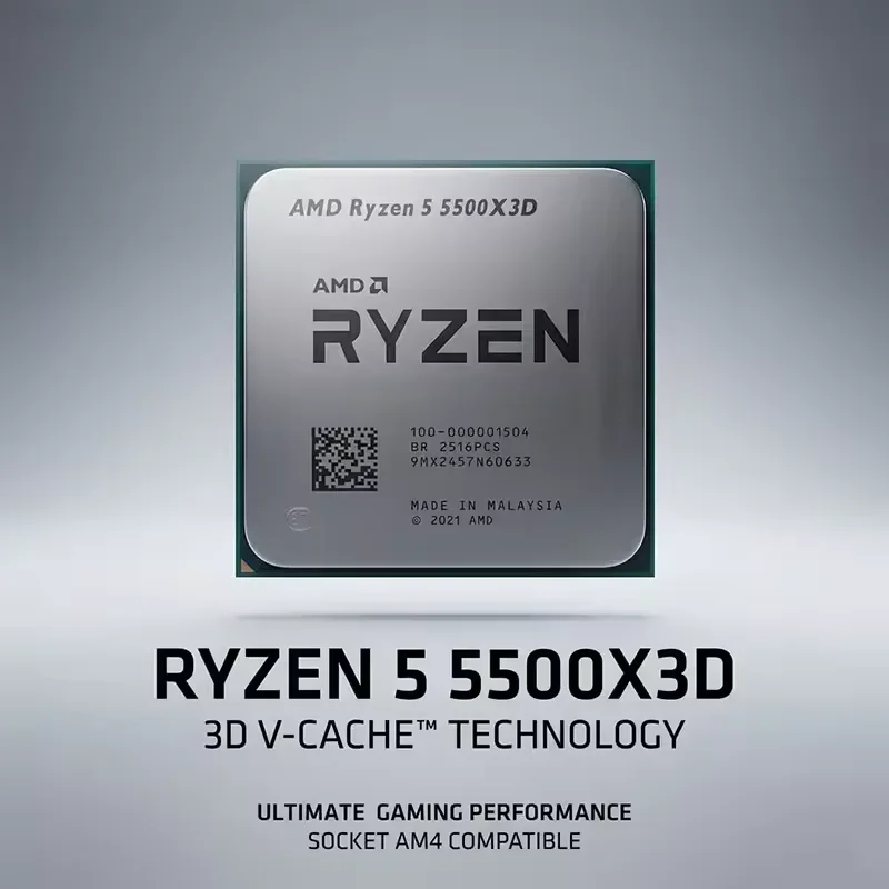 AMD Ryzen 5 5500X3D R5 5500X3D - Amd Cpu Ryzen 5 recensie en prijs