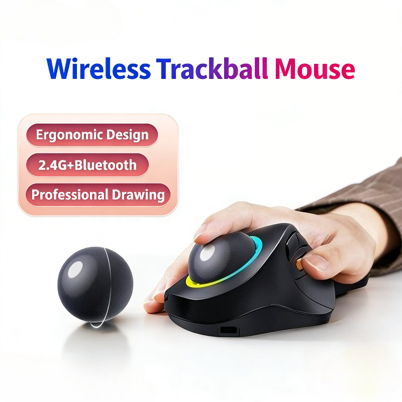 Draadloze Trackball-muis RGB E - Gaming Accessories Ipad recensie en prijs