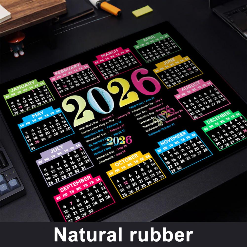 2026 Kalender Muismat Waterdic - Gaming Accessories Desk recensie en prijs