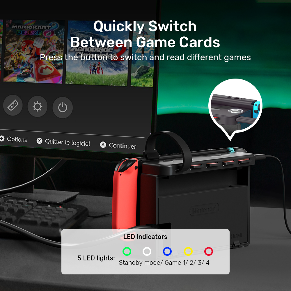 G1002D Draagbare Game Card Rea - Gaming Accessories Holder recensie en prijs