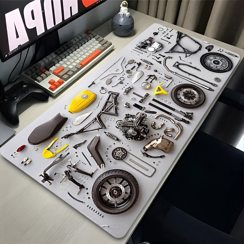Demontagediagram Rubberen muis - Gaming Accessories Desk recensie en prijs