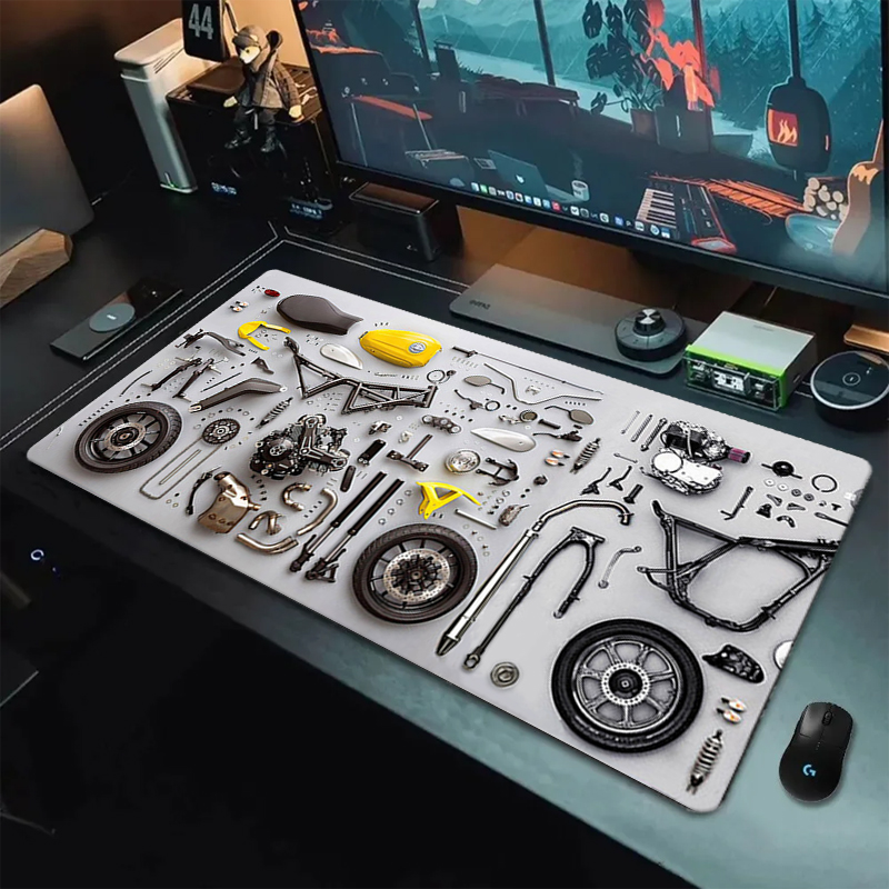 Demontagediagram Rubberen muis - Gaming Accessories Desk recensie en prijs
