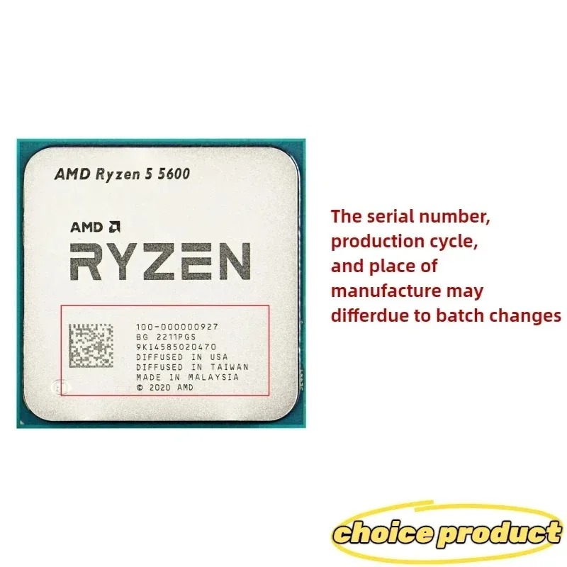 AMD 100% gloednieuw en origine - Amd Cpu Ryzen 5 recensie en prijs